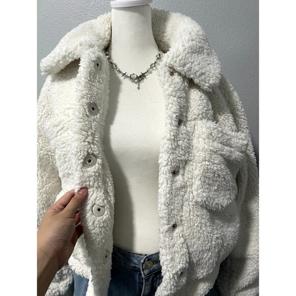 Lulus Teddy Fur Jacket - Picture 2 of 8
